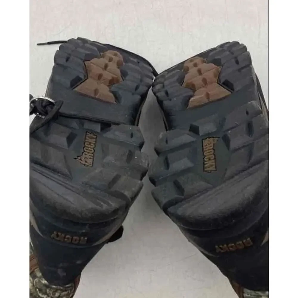 ROCKY CORE 800G Waterproof Insulated Hunting Boots Mossy Oak Mens 13W Wide NWT